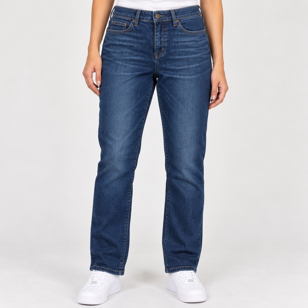Carhartt 16 Rugged Flex Slim Fit Tapered Jean Womens Dark Wash BD4976-W